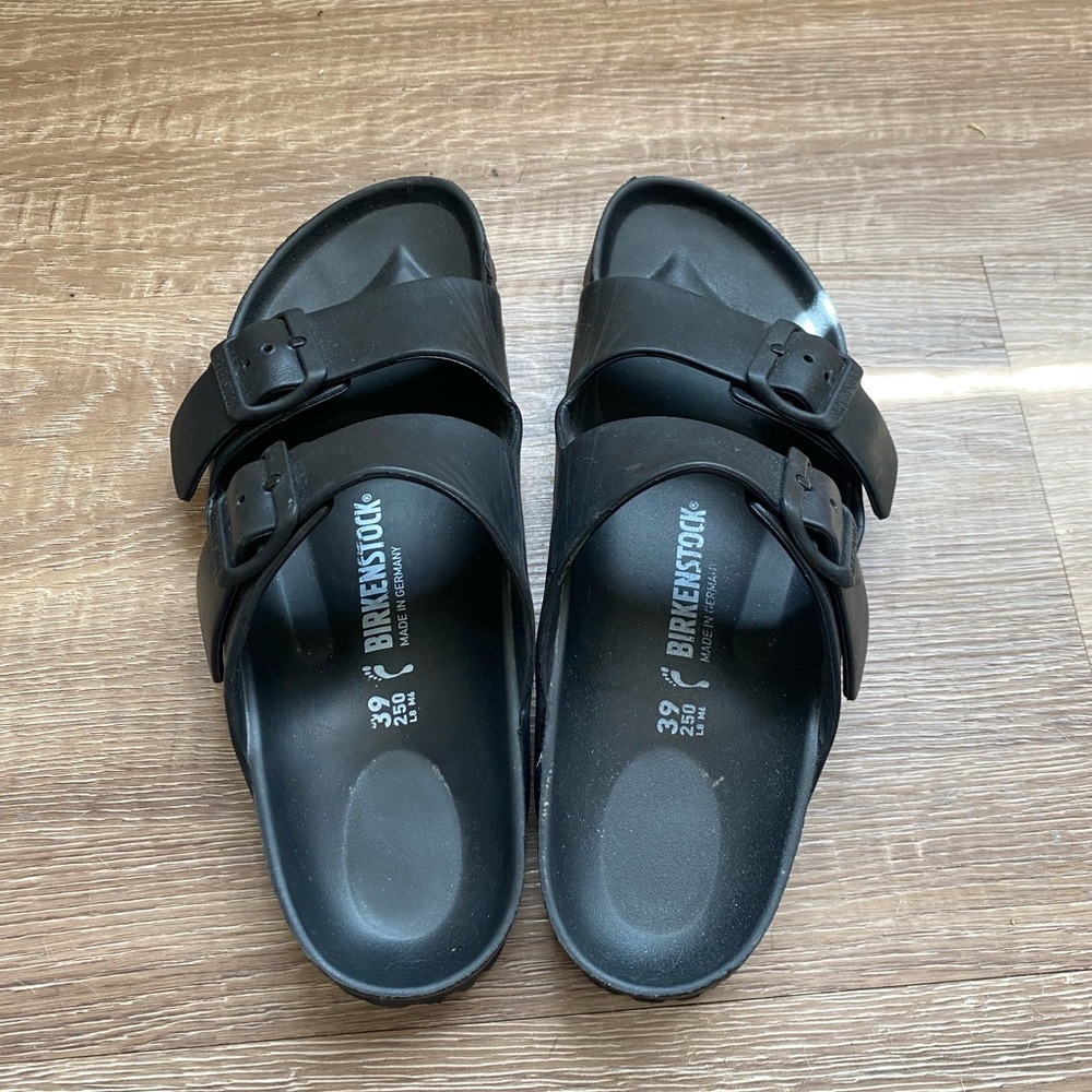 Black Birkenstocks